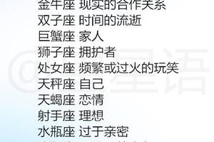 怕双子座的星座有吗
