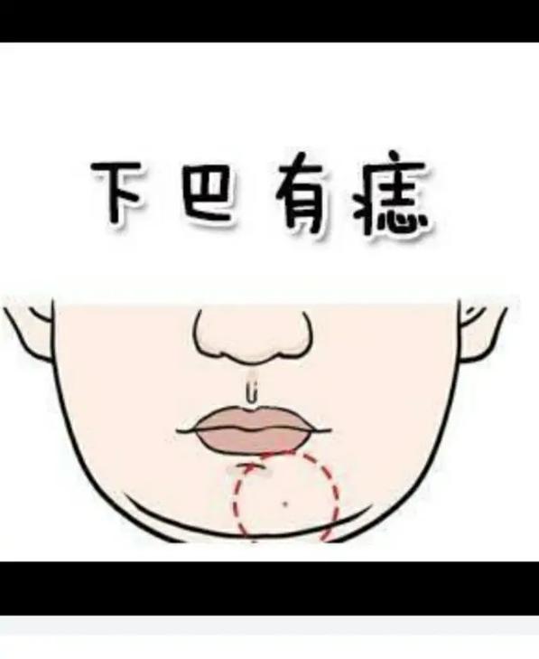 下巴上的富贵痣分左右吗