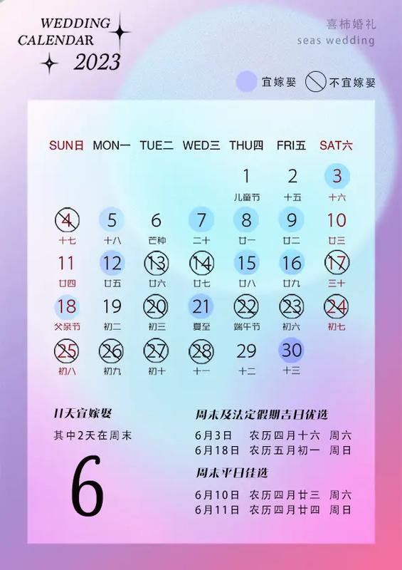 结婚吉日2023年2月