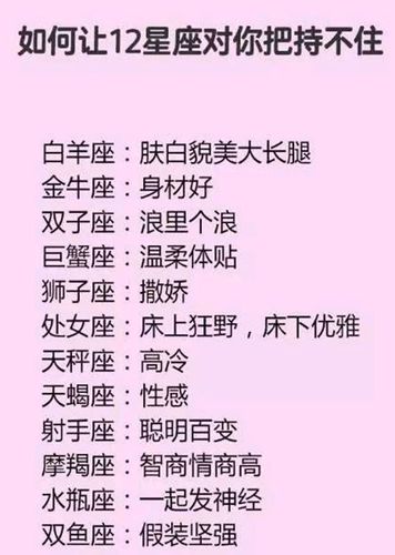 不爱打扮是哪个星座