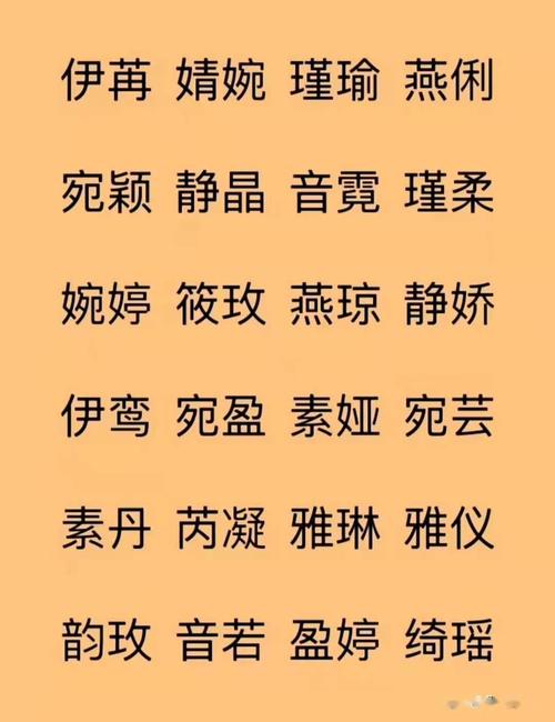 中间带声字的女孩名字有哪些