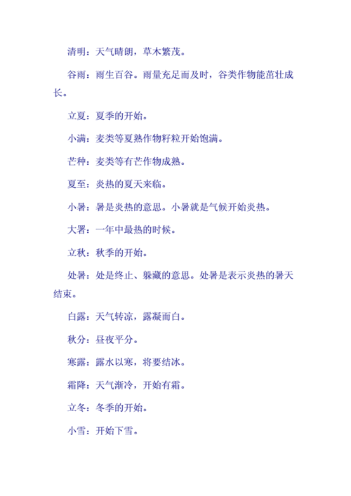24节气含义由来(二十四节气的由来及含义)
