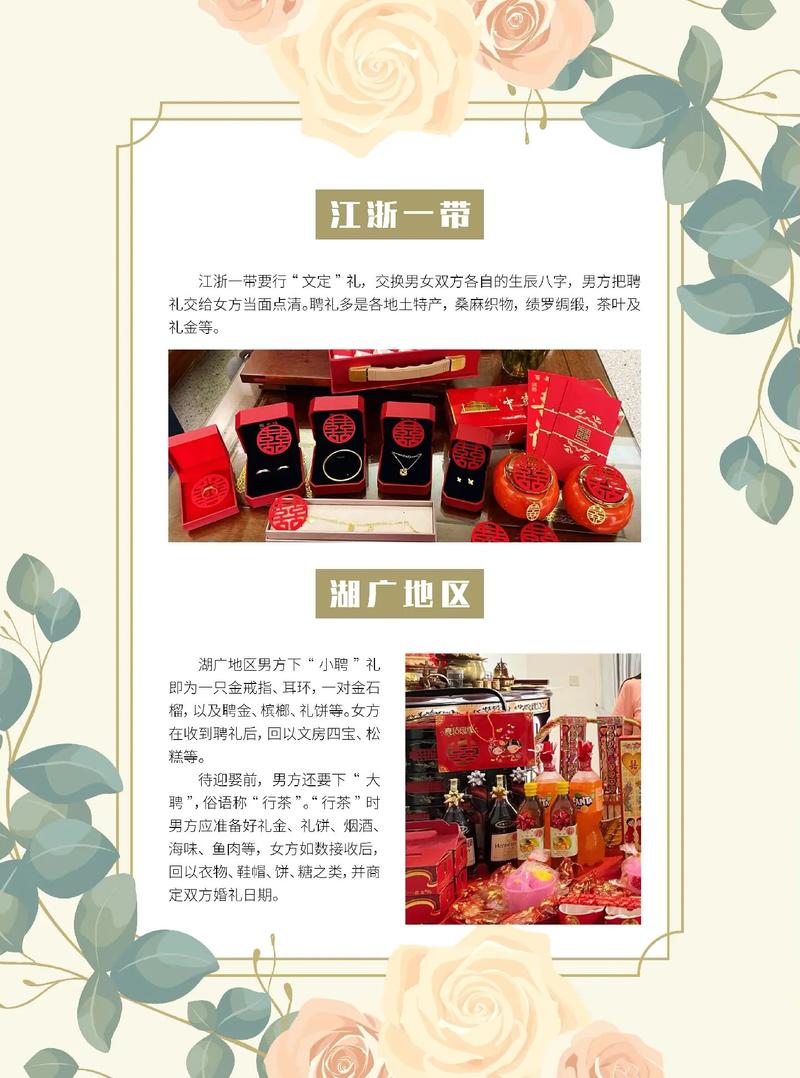 下聘礼需要买什么东西