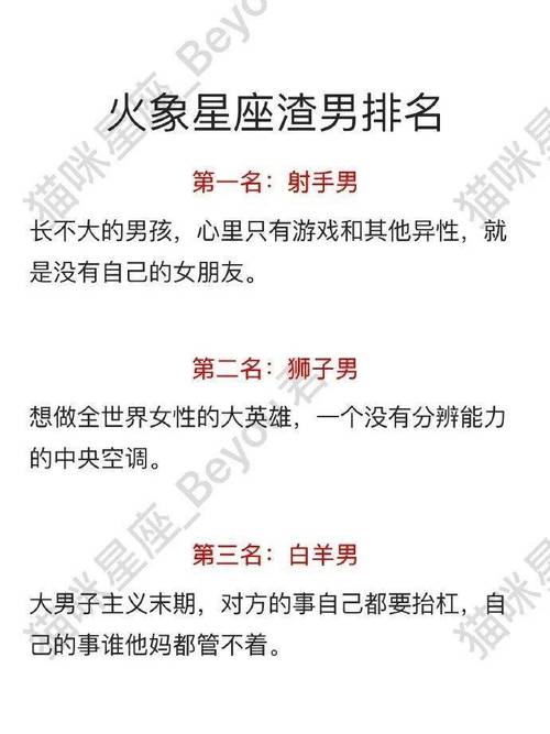 十二星座最好丈夫排名