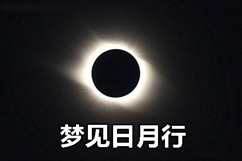 梦见日月