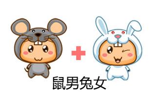 生肖女兔男鼠会配吗