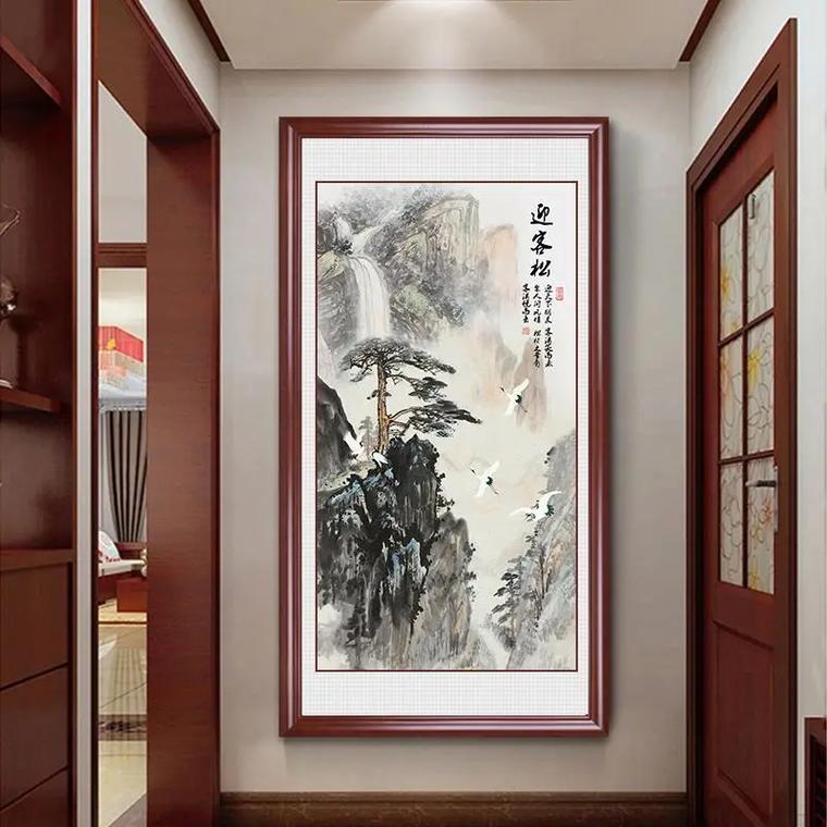 进门玄关挂画风水-家居风水