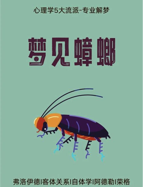 梦见蟑螂在身上