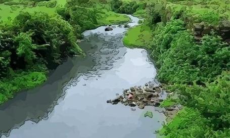 梦见水渠