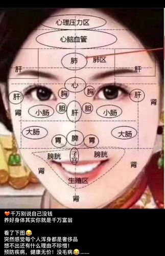 面纹与人体健康的关系