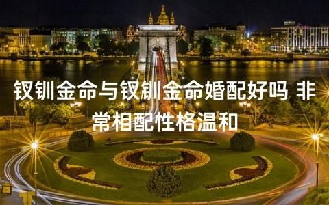 钗钏金命的人最适合什么样的伴侣
