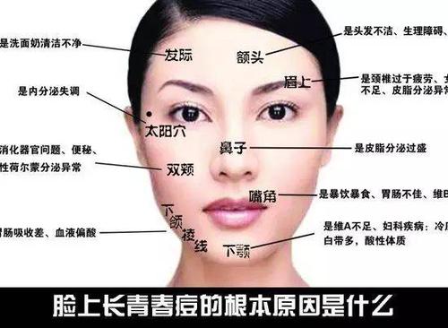 眉毛长痘有什么说法
