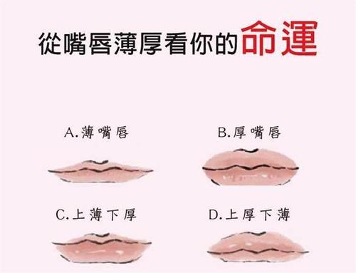 嘴唇左右不对称的面相代表什么