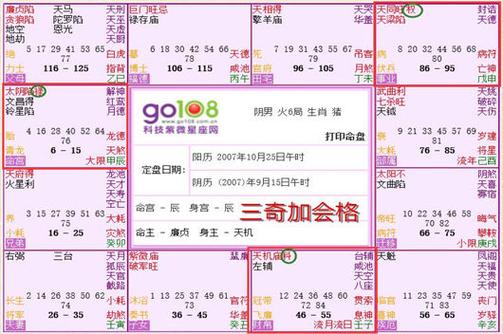 紫微斗数看财运极佳的人