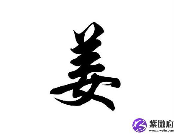 姓姜的取名字