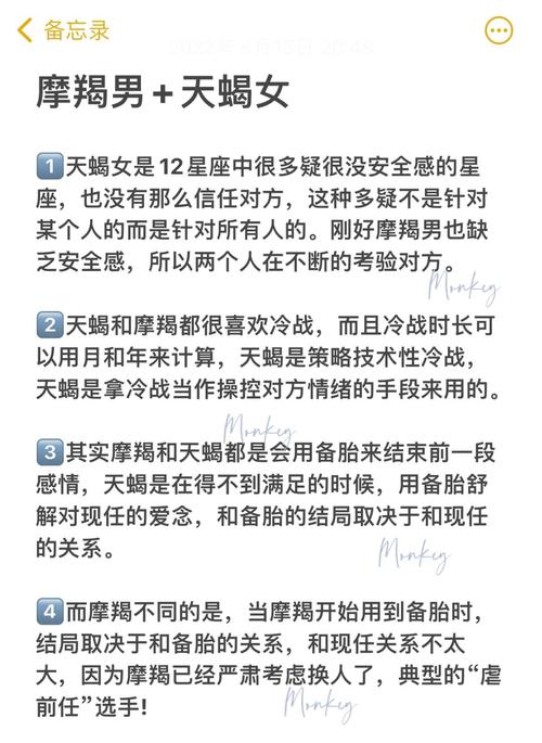 天蝎女是谁的备胎?