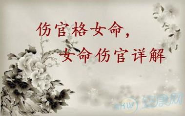 女人有伤官格是好是坏呢,运势怎么样