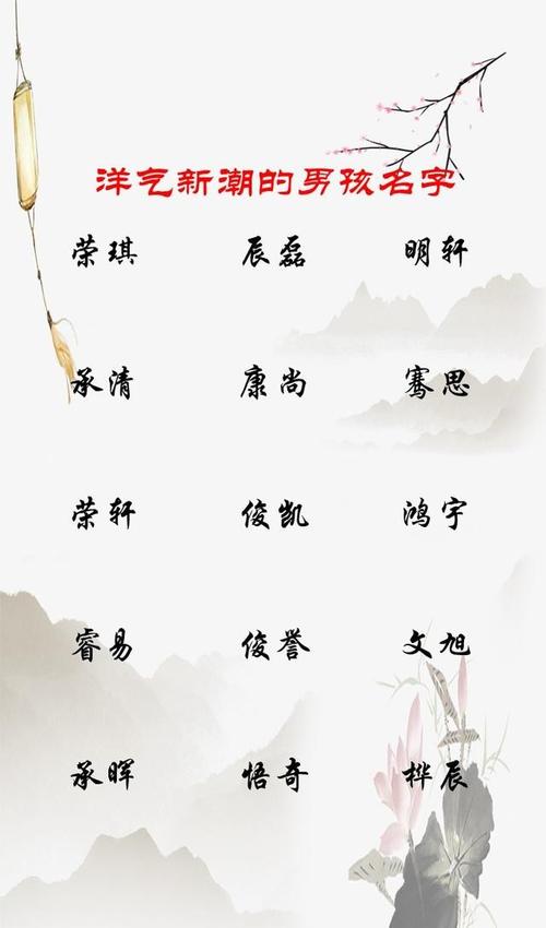 男孩宋姓取名字大全单
