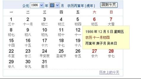 1986年出生的今年多大