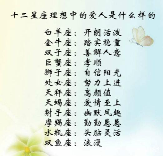 理想和爱人 会选择理想的星座男