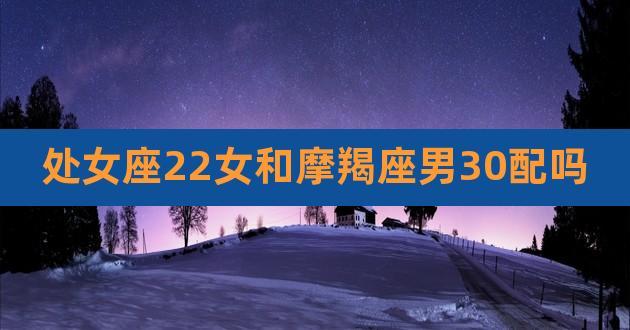 处女座男配摩羯座女