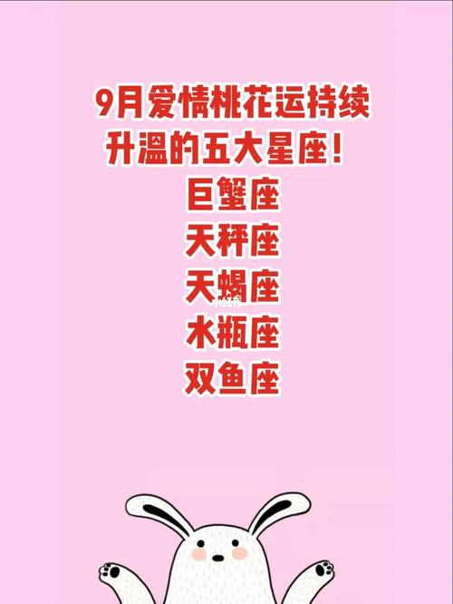 2021年9月桃花运最好的星座