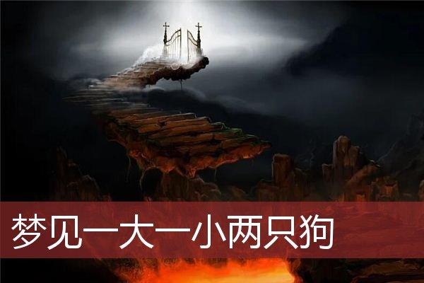 梦见一大一小两只狗