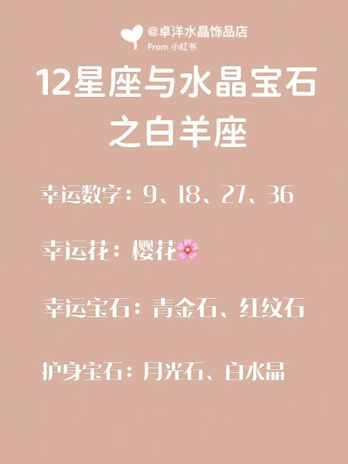 12星座的幸运数字幸运颜色和幸运物品