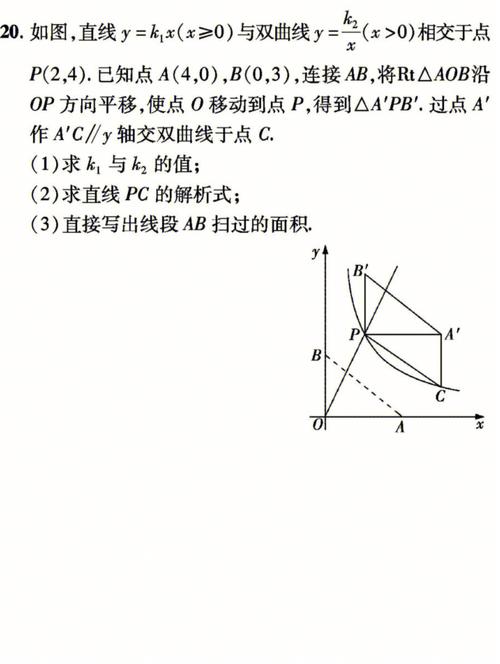 反比例函数九分题例题及答案
