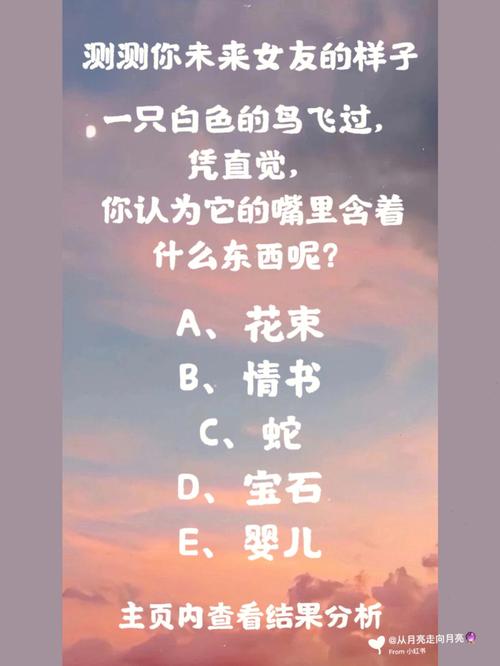 测试你未来女友的样子