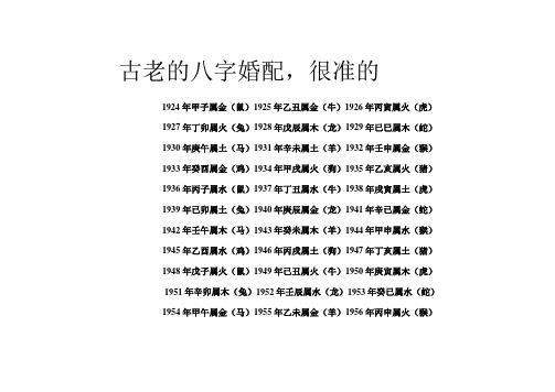 生辰八字合婚 乙丑年生的人和谁最配?