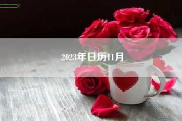 十一月好日子黄历2023