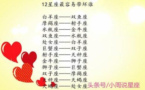 男双鱼白羊座和女摩羯座一区配对
