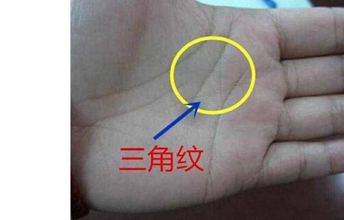 女人左手有三角纹好不好
