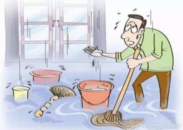 梦见楼房进水