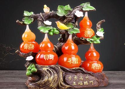镇宅葫芦摆放