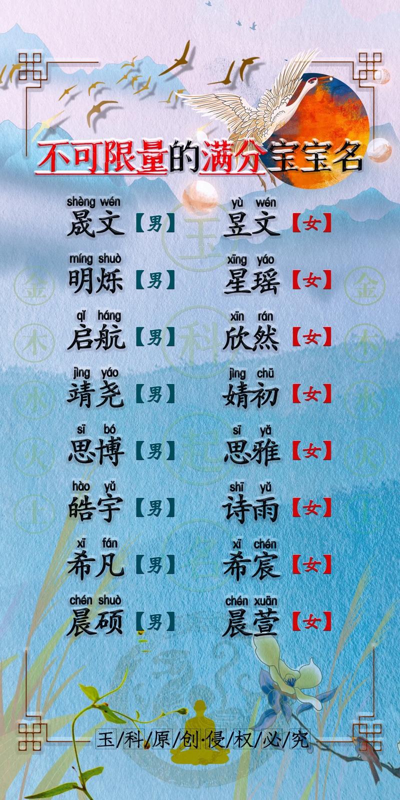 属兔女孩起名
