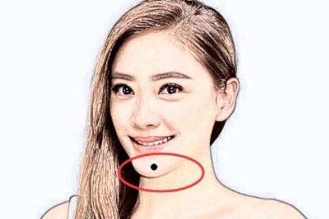 双下巴的痣在哪里运势好