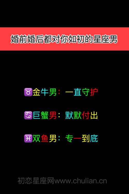 哪些星座男婚前婚后一致