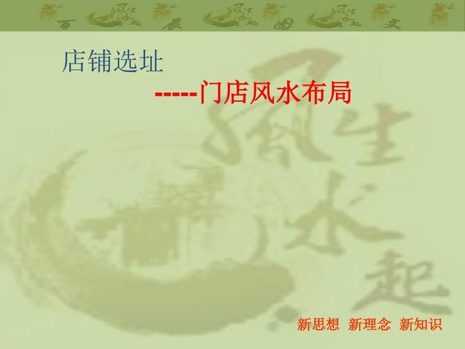 风水学之商店选址