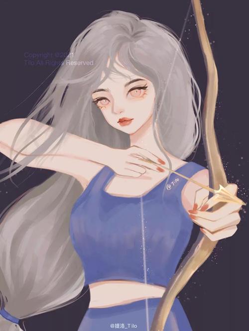 十二星座唯美女孩图片大全