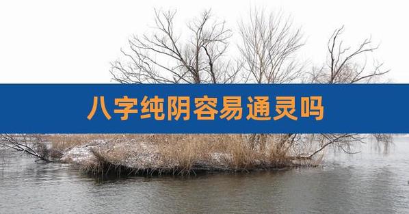 八字纯阴容易招鬼吗