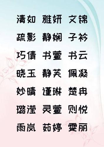 姓肖的猪宝宝女孩取名推荐,女宝宝起名寓意好的字?