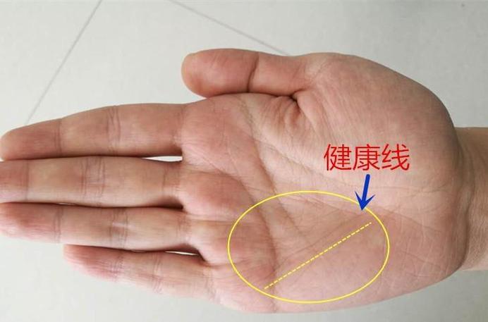 利用手相感情线手纹看健康