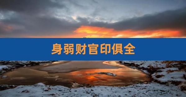 财官印全的女人适合什么工作