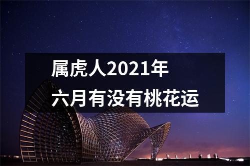 属虎人2021年农历6月运势