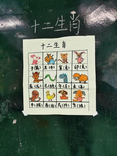 十二生肖排序顺序表