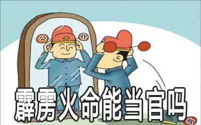 火命的人适不适合当官