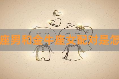 金牛男和摩羯女合适吗
