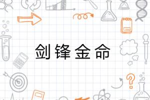 什么是剑锋金命
